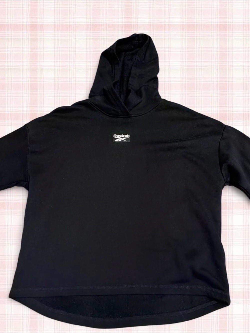 Reebok Women’s Black Hooded Sweatshirt